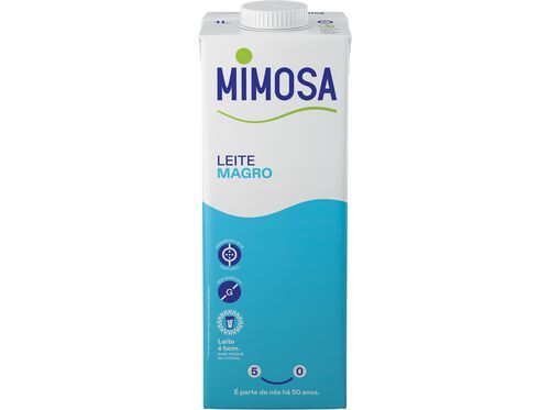 LEITE MIMOSA UHT MAGRO 1L