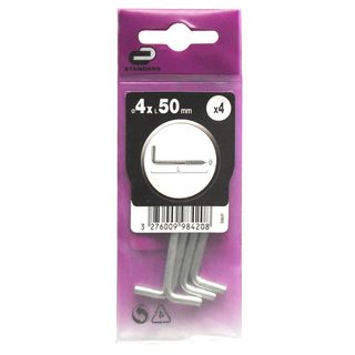 4 Escapulas Rosc Aco Zinc 4X50 (15692453)