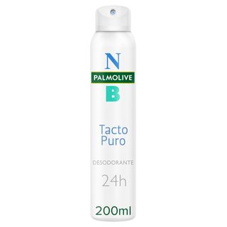 Desodorante spray Palmolive NB Tacto Puro 24h antimanchas blancas 200 ml