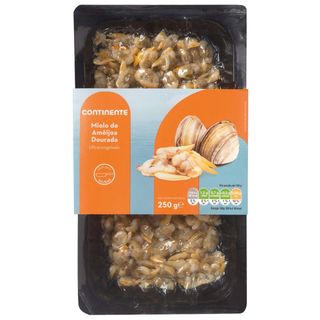 Miolo de Amêijoa Dourada Ultracongelada Continente (emb. 250 gr)
