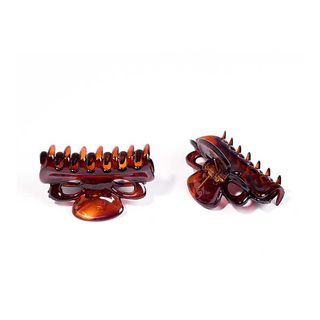 Pinza Marrón Concha Francesa Pequeña De 4 Cm 2 Un Inca (8435142800232)