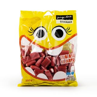 Gomas Tijolos e Cilindros Pingo Doce 300G