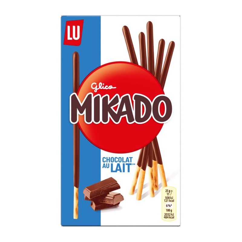 Mikado Bolachas Chocolate e Leite 75g