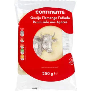 Queijo Flamengo dos Açores Fatiado Continente (emb. 250 gr)