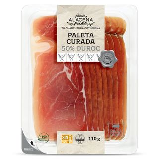 Paleta Curada 50% Duroc Nuestra Alacena De Dia Bandeja 110 G