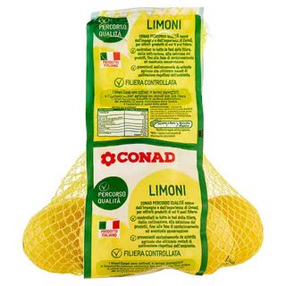 CONAD Percorso Qualità Limoni Italia Cal. 5 700 g - 8003170013209