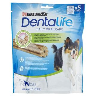 Purina Dentalife Cane Snack Per L'Igiene Orale Taglia Medium Busta 5 Stick 115G - 112198
