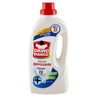 Omino Bianco Detersivo Lavatrice Liquido Igienizzante 35 Lavaggi 1400 Ml - 000364664