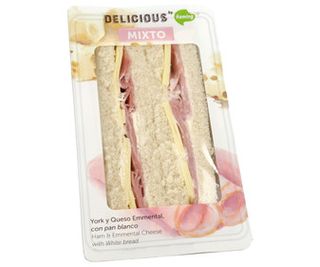 Sandwich de Pan Blanco Ñaming Delicious 200 G.