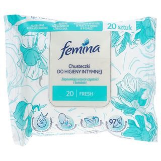 Femina Chusteczki do higieny intymnej Fresh 20 szt.