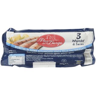 Wurstel di suino 250 gr