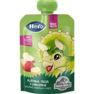 Plátano Y Fresa Hero Nanos 100 Gr. (15152119)