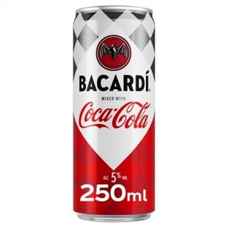 Ron Bacardí Con Coca Cola Lata 25 Cl.