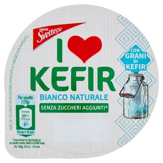 SVELTESSE I love Kefir Pot Bianco Naturale 1x170g
