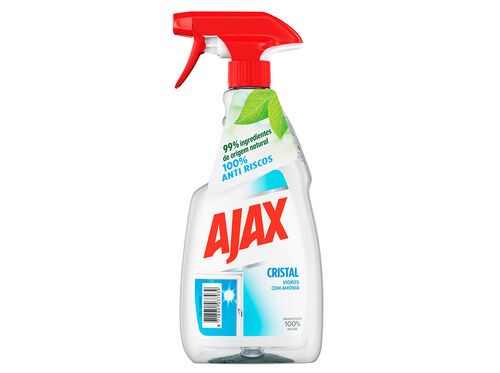 Spray Limpa Vidros Pistola Cristal Ajax 500ml