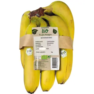 Banana Biológica Continente Bio (emb. 1,1 kg (1 un))