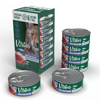 Virtus kitten natural multipack 6x50g tonno