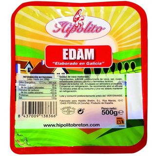 Queso Hipolito, Lonchas, Bandeja 500 Gr. (24073918)