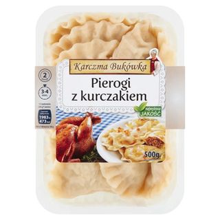 Karczma Bukówka Pierogi z kurczakiem 500 g
