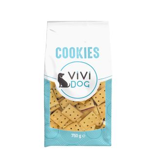 Vivi dog biscotti ripieni cane cookies 750g carni e derivati