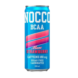 NOCCO BCAA Bebida Energética Miami Strawberry 0,33L