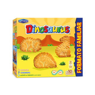 Galletas Dinosaurus Cereales Artiach 411Gr.