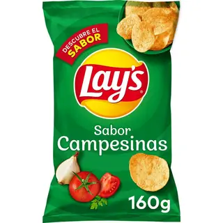 Patatas Fritas Campesinas Lays Bolsa 150Gr (17312)