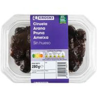 Ciruela Sin Hueso Eroski 280 Gr. (12193868)