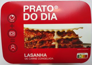 LASANHA DE CARNE 6x300GR CONG.