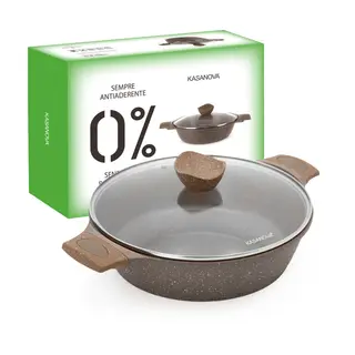 0% GRASSI TEGAME 28 CM, CON - COPERCHIO
