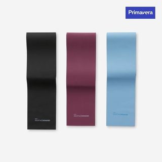 Lote x3 Bandas Elásticas Pilates Resistencia 2/3/4 kg.Talla única multi colour