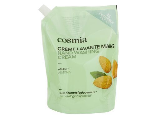 SABONETE LÍQUIDO COSMIA RECARGA AMÊNDOA 1L