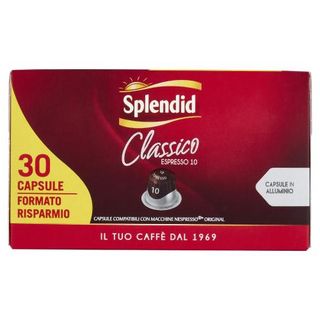 Caffe'Splendid Capsx30 Classico Espresso 156G