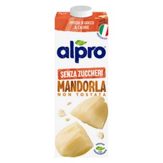 Alpro Senza Zuccheri, Bevanda Alla Mandorla, 100% Vegetale Con Vitamine B2, B12 E D 1 Litro - 408897