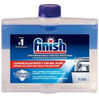 Limpia Máquinas Lavavajillas Finish, Botella 250 Ml (145193)