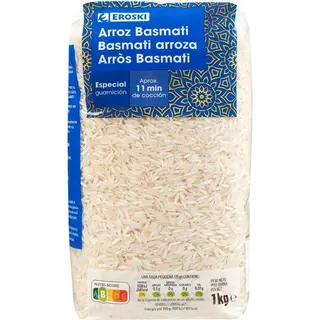 Arroz Basmati Eroski 1Kg (9160615)