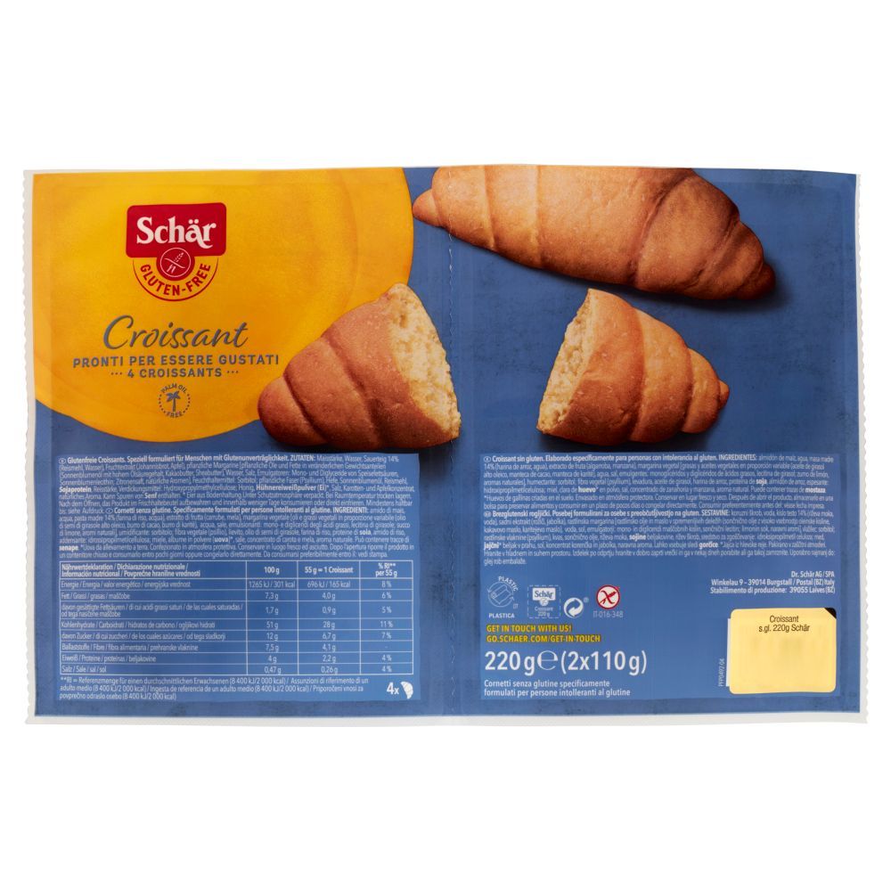 Croissants, Folhados e Brioches