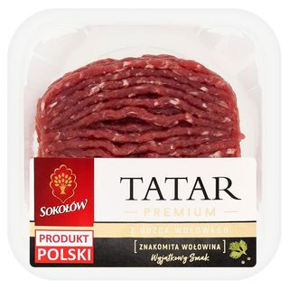 Sokołów Premium Tatar z udźca wołowego 150 g