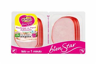 Pechuga De Pavo Adobado Bienestar El Pozo 200G