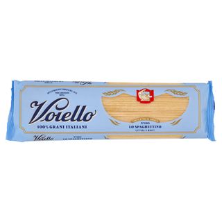 Voiello Pasta Lo Spaghettino N°103 grano Aureo 100% italiano Trafilata bronzo 500 g