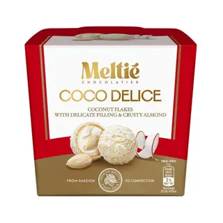 Meltie Praliny kokosowe z migdałami 140 g