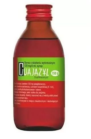 Guajazyl 125 mg/5 ml 150 g