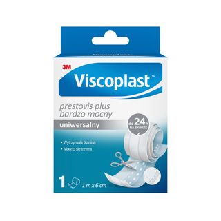 Viscoplast Prestovis Plus Bardzo mocny, Plaster do cięcia, 1x0,06m
