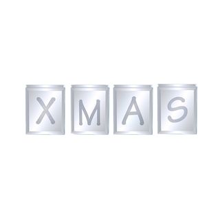 Lampada Natale led Xmas - da tavolo, da 35x10,5x3,5 cm