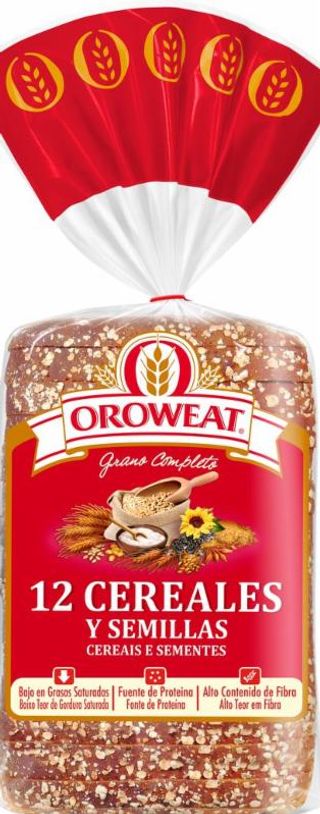 Pan Molde Integral Cereales Oroweat 680G