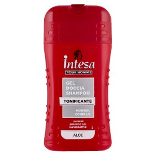Intesa Pour Homme Gel Doccia Shampoo Tonificante Aloe 250 mL