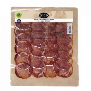 Lomo De Cebo Ibérico Lonchas 90 Gr.