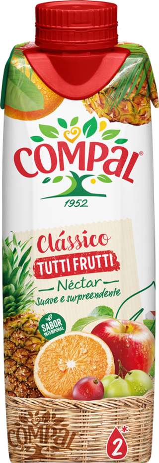 COMPAL CLAS NEC TUTTI FRUTI 300ML