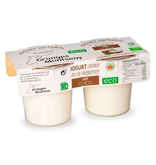 Yogur Eco Granges Montseny Coco Cremoso 2 Uds.