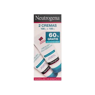 Neutrogena Pies Crema Ultrahidra 100 Ml + 100 Ml